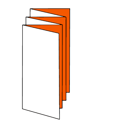 5 сложений гармошкой