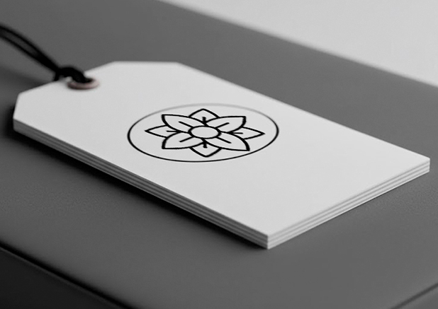 печать бирок с логотипом